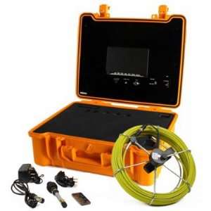  130 ft Sewer Drain Pipe Color Camera Video System DVR 