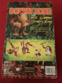 Chest Slammin Donkey Kong Action Figure BRAND NEW Toy Site and BD&A 
