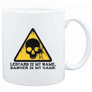  Mug White  Ledyard is my name, danger is my game  Male 