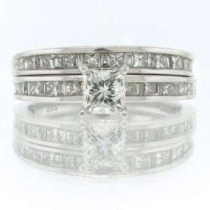  1.65ct Princess Cut Diamond Engagement Anniversary Ring 