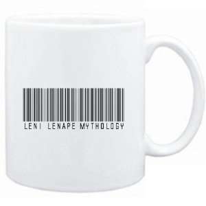  Mug White  Leni Lenape Mythology   Barcode Religions 