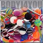 LOT OF 40 NEW TONGUE RING PIERCING JEWELRY TOUNGE BARS