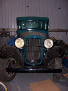 1932 Ford Model B Old Truck Needs Minor Body Work Nice Oak Bed  