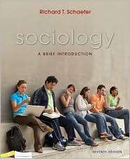 Sociology, (0073293911), Richard T. Schaefer, Textbooks   Barnes 