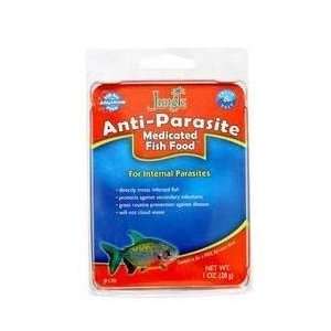   TopDawg Pet Supply Anti   parasite Medicated Fish Food 1oz Pet