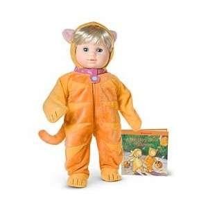  American Girl Bitty Baby Kitty Costume & Book (DOLL NOT 