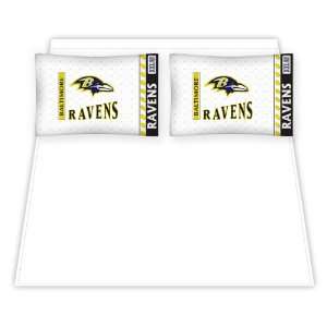    NFL Baltimore Ravens Micro Fiber Bed Sheets