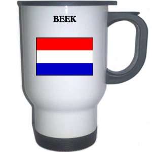  Netherlands (Holland)   BEEK White Stainless Steel Mug 