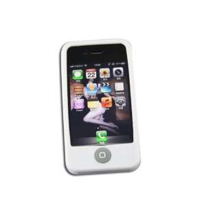  HK White Silicone Protection Protector Case Cover for iPhone 
