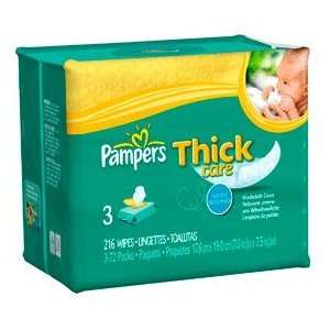  PAMPERS BABY WIPES THICK SCNTD , THICK CARE SCENTED Baby