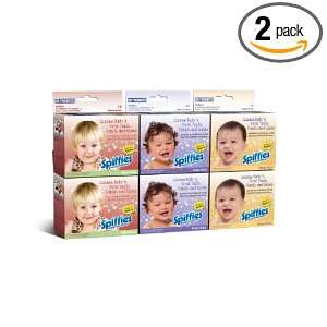 Spiffies ToothWipes, Assorted, 3 Boxes Per Pack (Pack of 2 