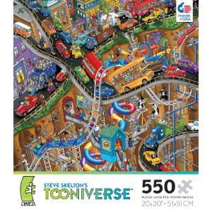  Tooniverse Moving Parts 550 Piece Jigsaw Puzzle Toys 