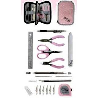   IT ALL PINK BOOK & JOURNAL MAKING TOOL KIT ~ SCRAPBOOKING COOL TOOLS