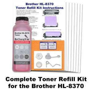  Brother HL 8370 Magenta Toner Refill Kit