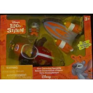  Disney Lilo & Stitch   Cool Converting Spaceship Toys 