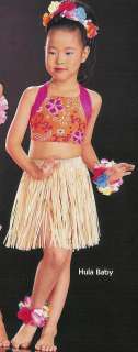 HULA BABY New Hawaiian Dance Dress Costume CHOOSE SIZES  