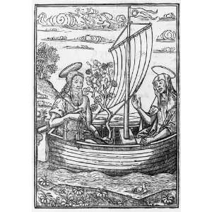   Religion?) in a sailboat,1511,Jean Lemaire de Belges