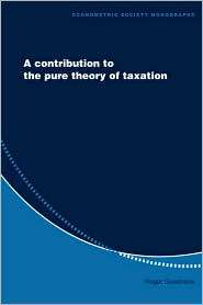  of Taxation, (052162956X), Roger Guesnerie, Textbooks   