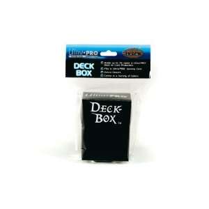   Pro   Ultra Pro boîte pour cartes Deck Box Solid Noir Toys & Games