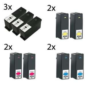   Pack for Lexmark No. 100XL Remanufactured Ink Cartridges Electronics