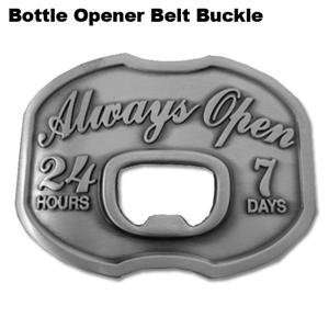 Belt Buckle Bottle Opener 24/7