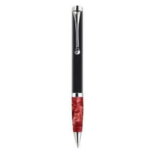  Pierre Belvedere Executive Mini Ballpoint Pen, Black/Red 