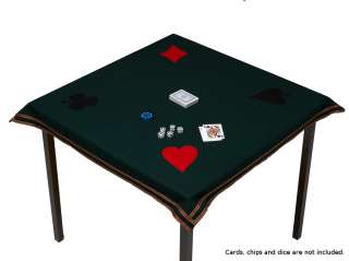 Green Poker Baize Wool Card Tablecloth 36 91cm Square  