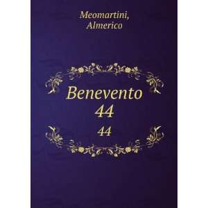 Benevento. 44 Almerico Meomartini  Books