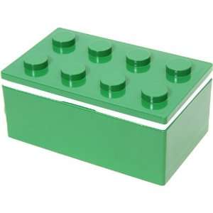    funny stackable green building block Bento Box Japan Toys & Games