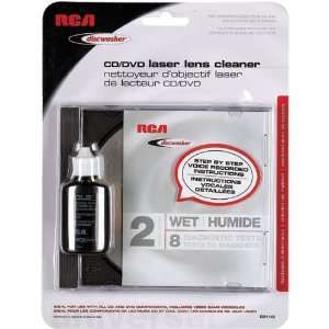   CD/DVD LASER LENS CLEANERS (2 BRUSH; WET)   RD1142 Electronics