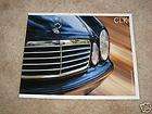 2002 Mercedes Benz CLK320 CLK430 55 CLK 320 430 sales brochure dealer 