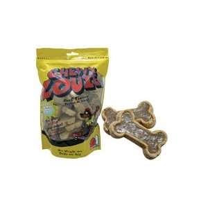  Chewy Louie Filled Dog Biscuits   Beef   14 oz. Pet 