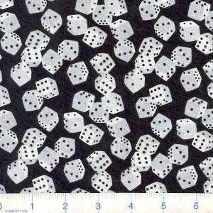  45 Wide Casino Rolling Dice Fabric By The Yard Arts 