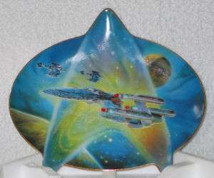 Star Trek Enterprise of the Future TNG Plate, No COA  