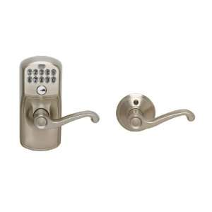 Schlage FE575 V PLY 619 FLA Plymouth Keypad Entry with Auto Lock and 