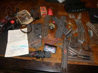 Vtg Lot Estate Lionel Train Track Transformers Parts and Pieces 