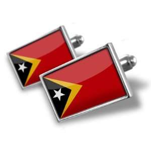  Cufflinks Timor Leste Flag   Hand Made Cuff Links A MAN 