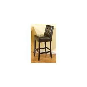   Brown Leather Barstool   by Best Selling Furniture