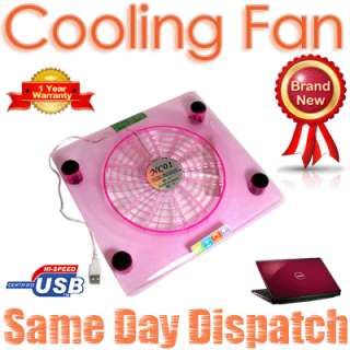 Adjustable USB 2.0 Large Cooler Cooling Fan Pad Stand Holder For 