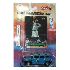   Timberwolves NBA Diecast Hummer H2 with Fleer Ultra Card Toys & Games