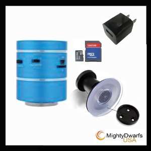  Mighty Dwarf 5W Vibration Speaker w/ MicroSD slot (Blue 