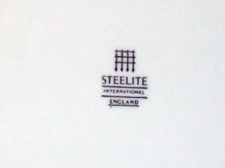 Steelite International White Chop Plate Black Pinstripe  