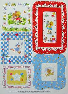 Suzys Zoo Chick Frog Duck Tiger Mouse Frame Stickers  