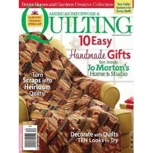  American Patchwork & Quilting December 2010 Issue 107 