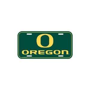  NCAA Oregon Ducks Plastic License Plate Automotive