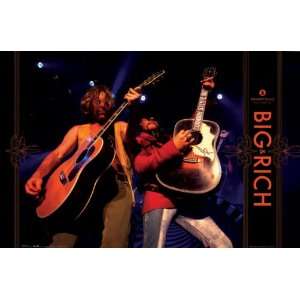  Big and Rich   Music Poster   22 x 26