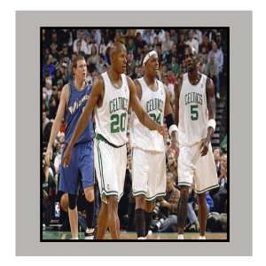  Boston Celtics Big 3 2009 Photograph in a 11 x 14 