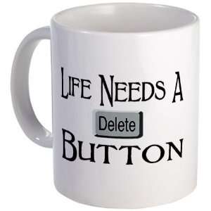  Delete Button Internet Mug by 