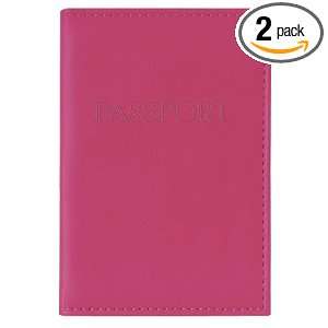  CR Gibson Passport Wallet, Pink, (Pack of 2) Health 