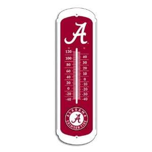   Crimson Tide 12 inch Outdoor Metal Thermometer 